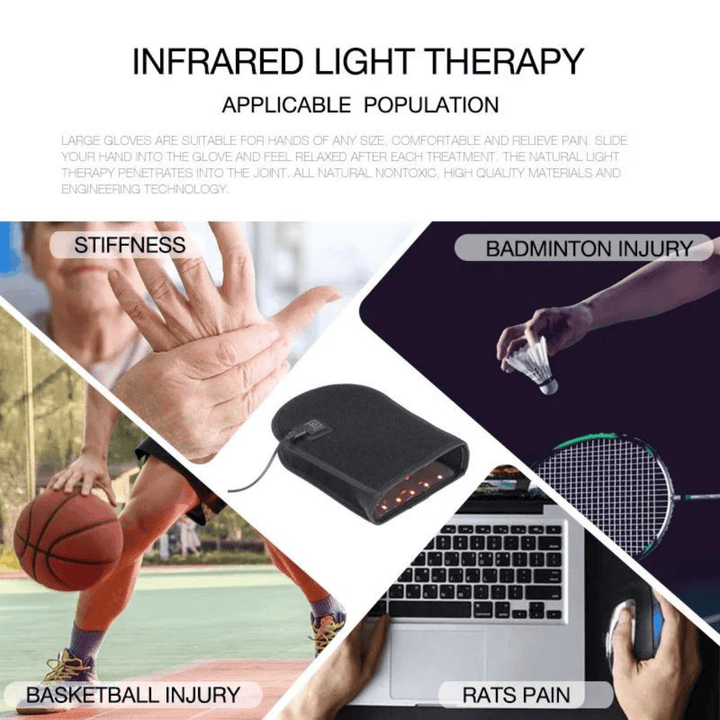 Red Light Therapy Glove for Wrist, Hand & Finger Support | Ortho Joint Relief