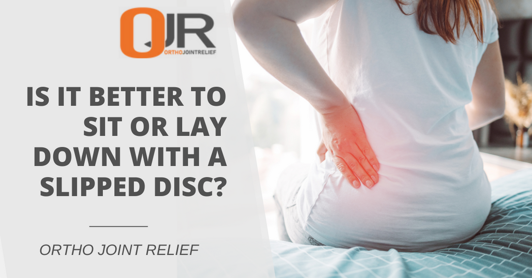 Is It Better to Sit or Lay Down With a Slipped Disc?