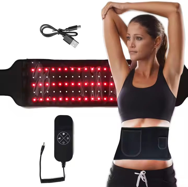 Infrared Light Therapy Belt with Heat and Vibration Massage | OrthoJointRelief