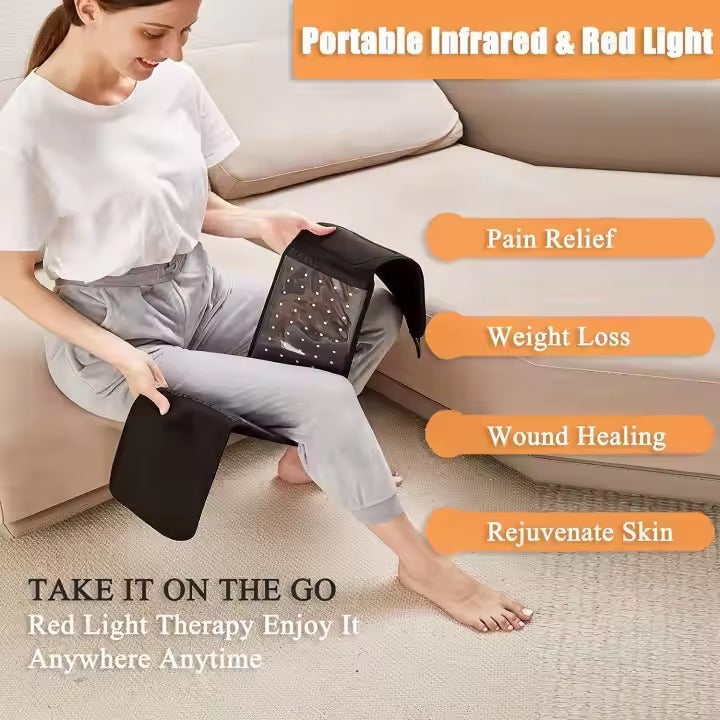 Infrared Light Therapy Belt with Heat and Vibration Massage | OrthoJointRelief