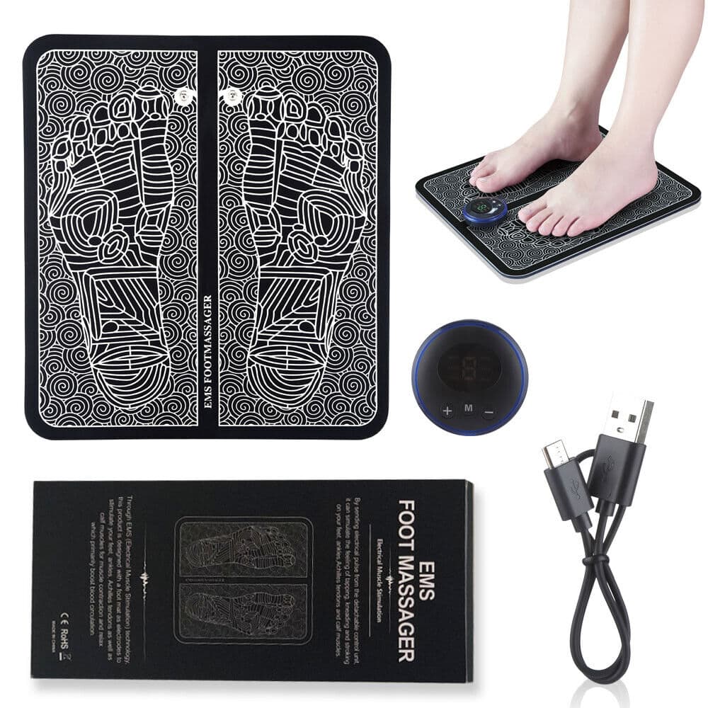 ems foot massager pad for blood circulation