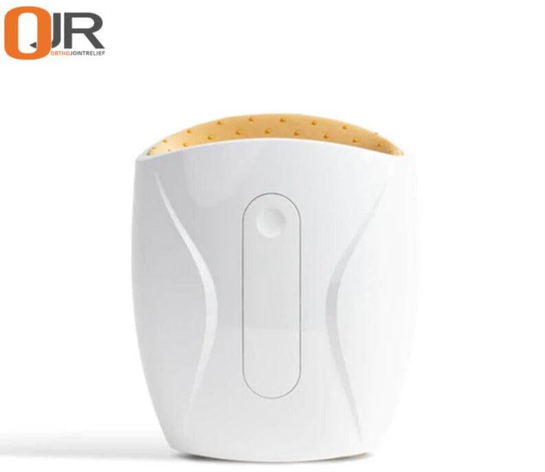 Air compression hand massager showing the product from front view