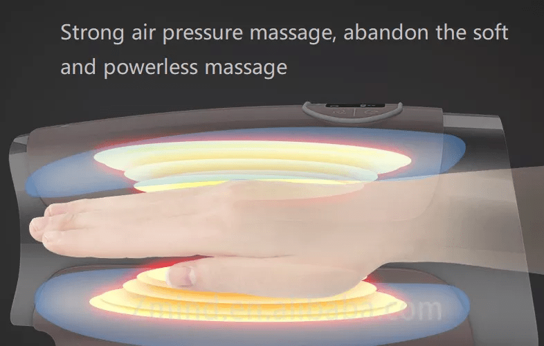 Hand massager machine, heating hand massager